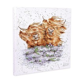 Wrendale Designs - 'Blown Away' Small Canvas