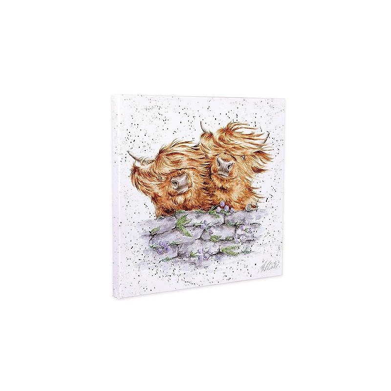 Wrendale Designs - 'Blown Away' Small Canvas