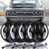 JESUO 4PCS For 1967-74 Dodge Charger 4x 5.75" LED Headlights