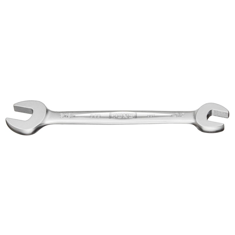 Tone DSB-1618 Double Sided Spanner, 1/2 x 9/16-Inch