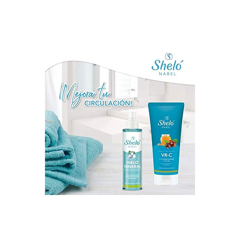 Kit Anti-Várices de Sheló NABEL: Hielo Mineral y Crema VR-C
