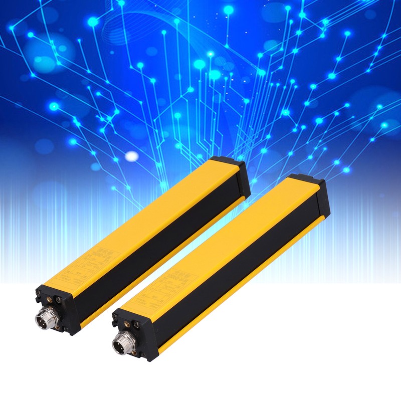 Safety Light Curtain Infrared Protection Sensor Device NPN NO Mounting
