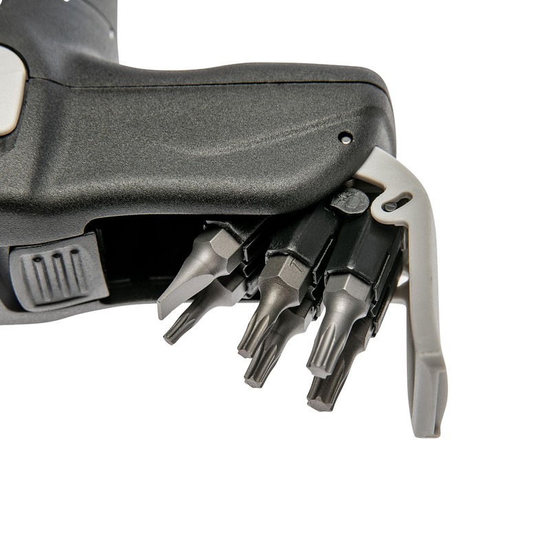 WGB Das Werkzeug Torque Screwdriver with 12 Bits in T-Handle