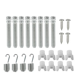PIT66 Headlight Adjusters Kit 1-1/2” Screws Springs 8pcs Compatible with Chevy Impala, Biscayne & Belair 1962-1967