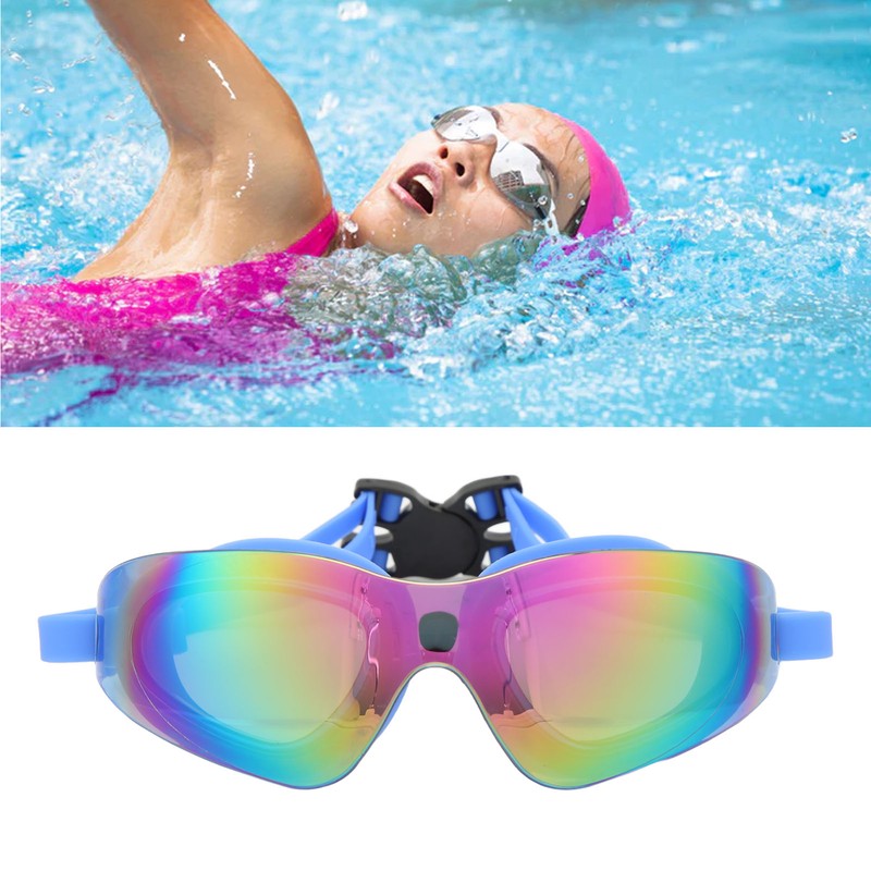 Swimming Goggles Anti Fog No Leaking Silica Gel Swim Glasses