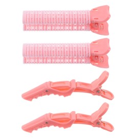 Beavorty 4pcs Fluffy Hair Volumizing Duckbill Clips Root Clips for Rollers Bangs No Trace for Women Styling Tools Hair Volume Accessories