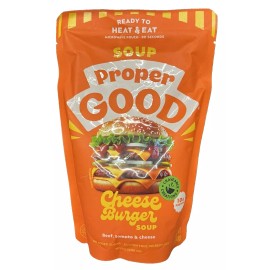Proper Good Heat & Eat Microwave Cheeseburger Gluten Free Soup 12 oz
