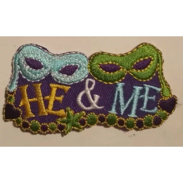 Unbranded He & Me - GSA activity fun patch