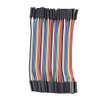 KKHMF 3pcs Breadboard Jumper Wire (Female-Female)(10cm) 120pcs