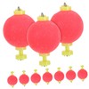 WOONEKY Professional Sea Fishing Floats Pcs Red Eva Foam Fishing