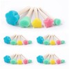 20 Pcs Foam Brush Sponge Brush Round Sponges Brushes Set