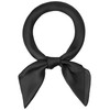 Allegra K Scarf, Plain, Square, Neckerchief, 27.6 inches (70 cm),