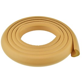 FiveSeasonStuff® All Season Premium Foam Cushion Table Edge Corner Guards / Edge Protectors / Edge Cushion / Edge Guards / Baby Proofing Child Proofing / Choose from Below Kits (Standard L-Profile Edge Protector Ginger 1pc 2Metre (T:5-8mm) LM83-A)