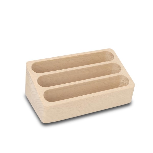 Leopacat Business Card Holder, High Stability Name Display Counter Stand