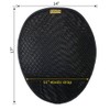 Skwoosh Motorcycle Circulator Pad for Long Ride Cool air Ventilation