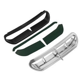 Green-L Chrome Outer Fairing Vent Accent Fit for Harley Touring Street Glide Electra Glide Ultra Limited Trike 2014-2024
