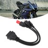 3 In 1 Motorcycle OBD Diagnostic Cable 16Pin to 3PIN