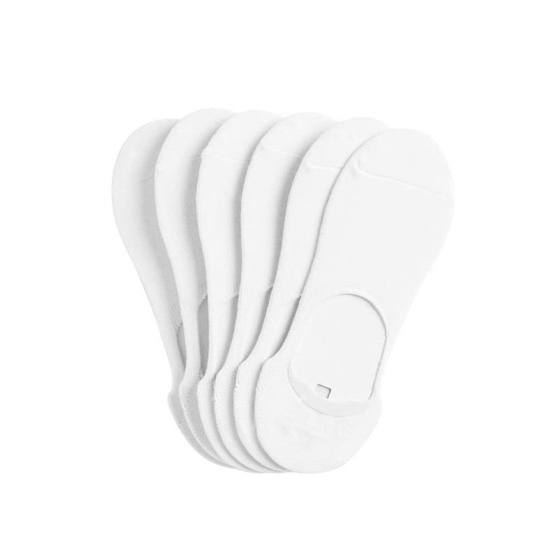 Keds Women's Liner Socks, White (6 Pairs)