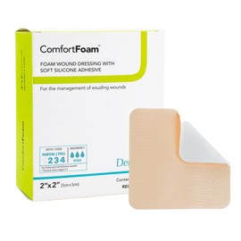 Dermarite Industries Comfort Foam, 2"x2", 10 Count