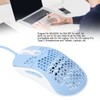 RGB Mouse Cellular Hollow Design Lightweight Wired Backlight 12000DPI 6