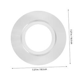 Operitacx 2 Sets Kitchen Sink Stopper Garbage Disposal Drain Adapter Stainless Steel Easy Fit for Sink Drainer Diameter Changer