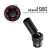 CASOMAN 10 PCS 3/8" Drive Deep Standard Universal Impact Socket