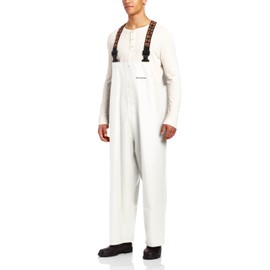 Grundéns Men's Clipper Fishing Bib Pants, White - X-Large