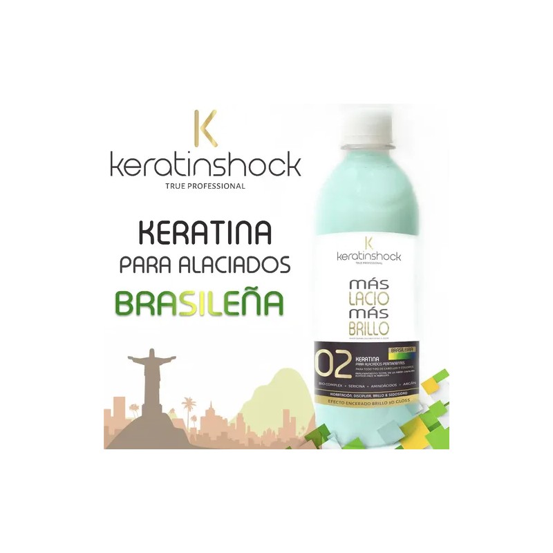Kit Keratina Alisado Brasileño 500 Ml + Pretratamiento 250ml