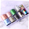IWOWHERO 30 Rolls Women's Nail Stickers Foil Transfer Nail Art