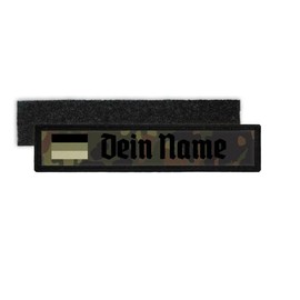 Copytec #35491 Patch German Army Name Plate Old German Font Design