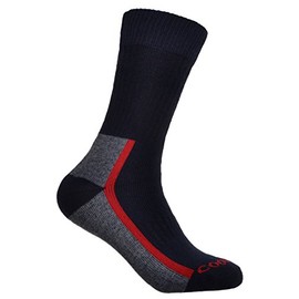 2 Pairs Of Mens Thick Cotton Coolmax Socks - Ideal For Walking, Hiking, Golf & All Other Outdoor Activities (Large 9-11)