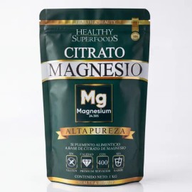 Citrato Magnesio Alta Pureza 1kg Healthy Superfoods