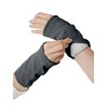 Maison Peony Women's Fine Compression Silk Back Wrist Warmer Wrist