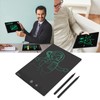 LCD Writing Board 11.5 Inch DoubleSided Doodle Board FullScreen Black