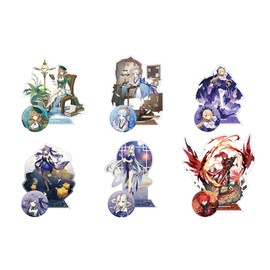 GENSHIN IMPACT Teyvat Style Series Stand - Red Dead of Night · Diluc