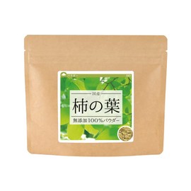 健康・野草茶センター 国産 柿の葉100％ パウダー 100g 健康茶 粉末
