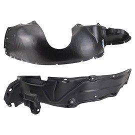 TRQ Inner Fender Liner Set Compatible with 1997-2001 Honda CR-V HO1248105 HO1249105