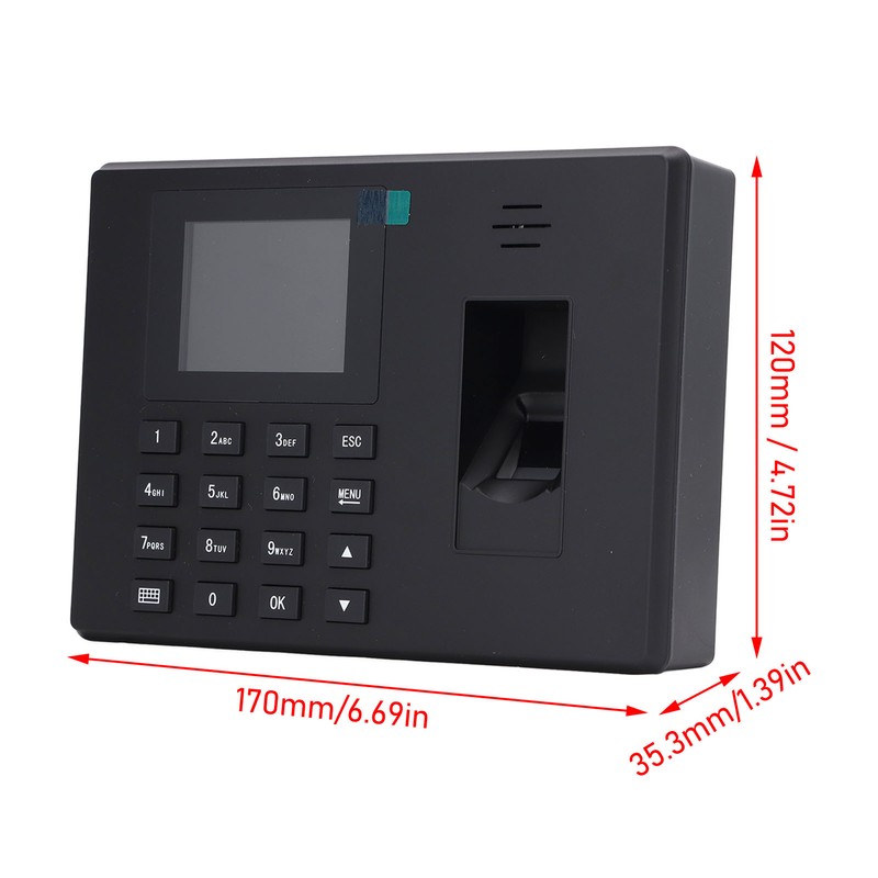 Fingerprint Attendance Machine 360 Degree Fingerprint Recognition Voice Prompt Office