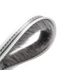 sourcing map Brush Weather Stripping, 5M/16.4Ft Card-Slot Seal Strip Pile