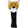 Joyzan Golf Headcover, Club Cover Protect Driver, Tiger Pattern, Plush,
