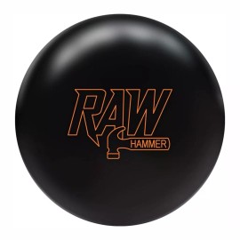 Hammer Raw Hammer Black Bowling Ball - 12 lb