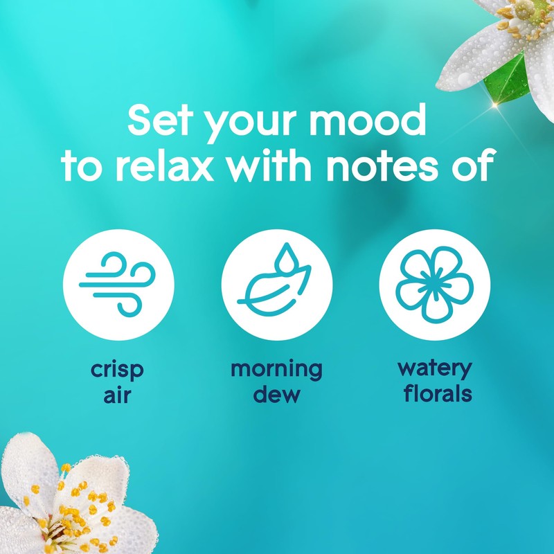 GLADE 6.2 OZ AUTOMATIC SPRAY REFILL - DEWDROP PETALS
