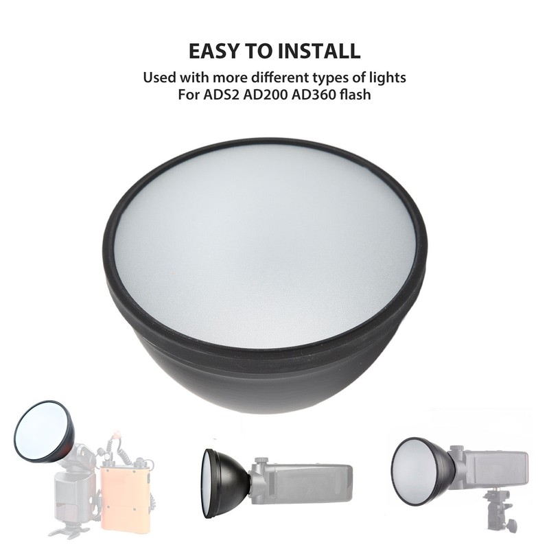 Standard Reflector Diffuser Soft Light Effect Accessory for ADS2 AD200