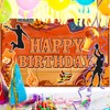 Boao Basketball Happy Birthday Backdrop Banner Boy Basketball Theme Party