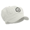 e4Hats.com Mario Mushroom Paint Embroidered Cotton Elastic Newsboy Cap -