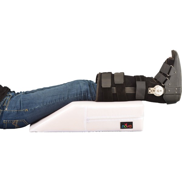 NOVA Elevating Leg Pillow, Recovery Support Wedge for Foot, Ankle,