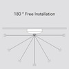 Retractable Clothesline Steel Wire Hole Free Laundry Line Clothes Line