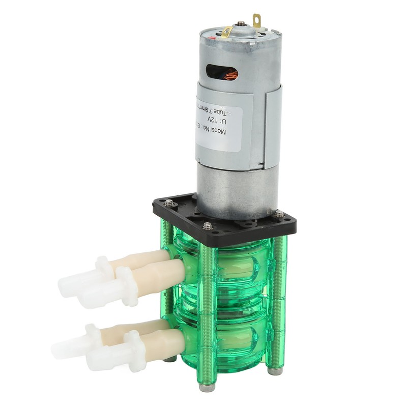 Dual Head High Flow Corrosion Resistant Peristaltic Pump Liquid Dosing