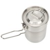 Camping Cup Pot, Backpacking Pot, Camping Mug Hiking Pot 1l