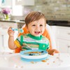 Munchkin Stay Put Divided Plates, Kids Divided Plate Set, Baby